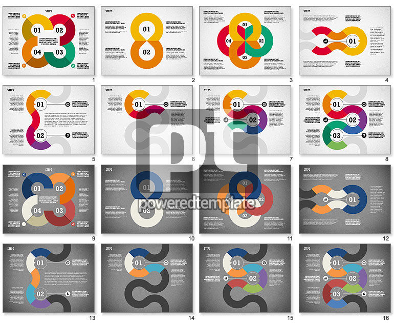 Pasos de cinta de colores Caja de herramientas