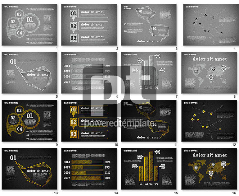 Chalk infographics