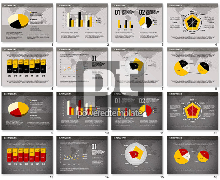 Presentasi Dengan Data Driven Charts