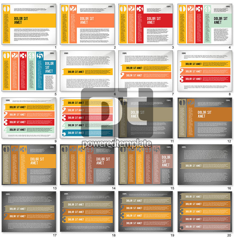 Opciones Diagrama escalonado