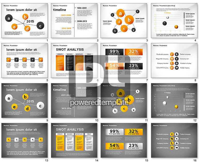 Business Networking Presentation Template