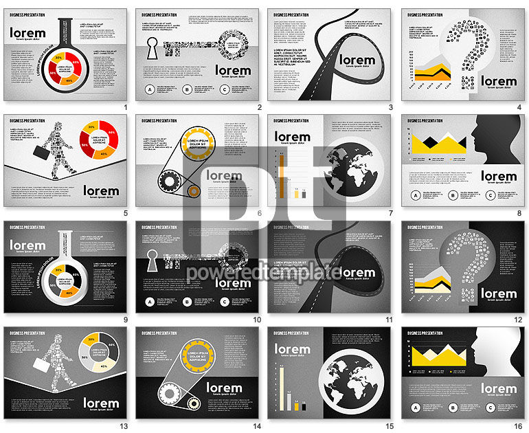 Template Presentasi Konsep Proyek