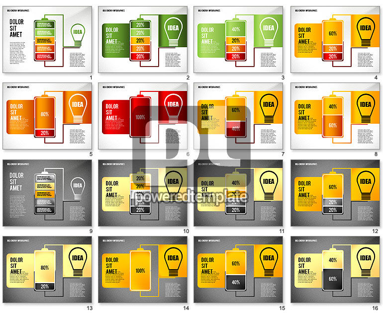 Idea Infografía de Energía