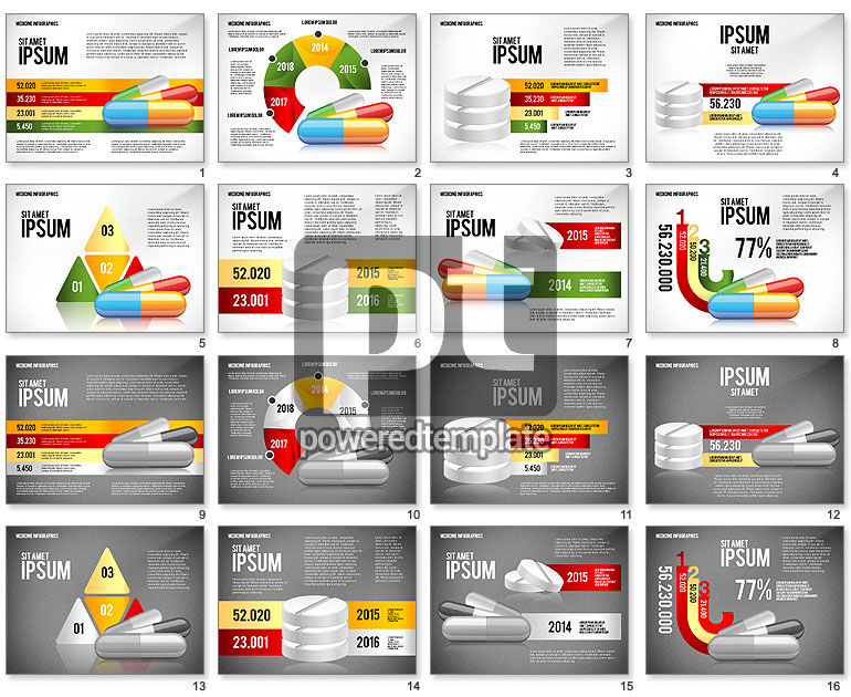 Farmacologie infographics