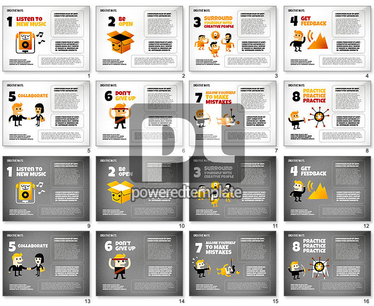 Template Presentasi Cara Kreatif