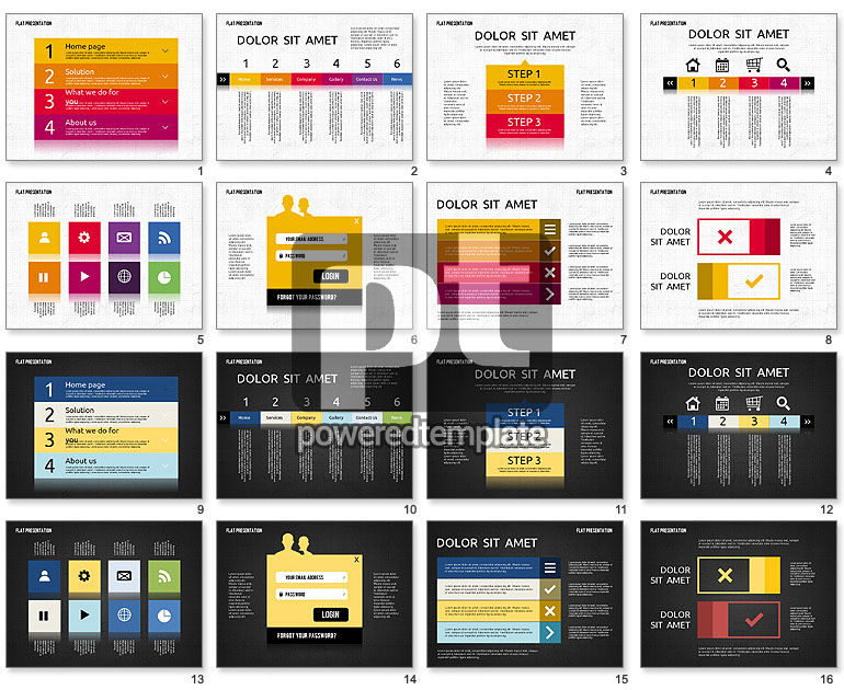 Flat Presentation Toolbox