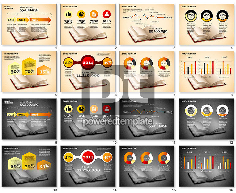 Template Presentasi Buku