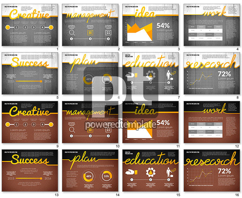 Template Presentasi Kreatif