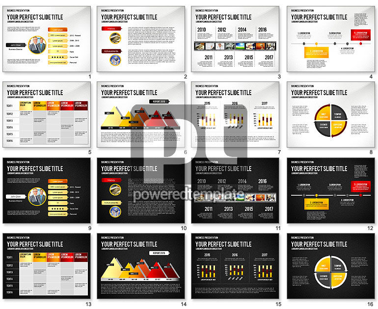 Template Presentasi Proyek Yang Sukses