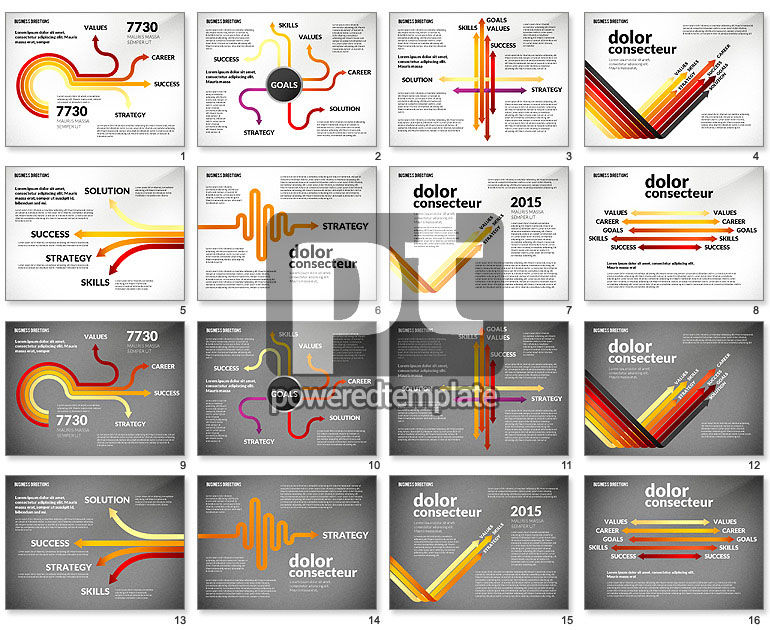 Business-Richtungen Toolbox