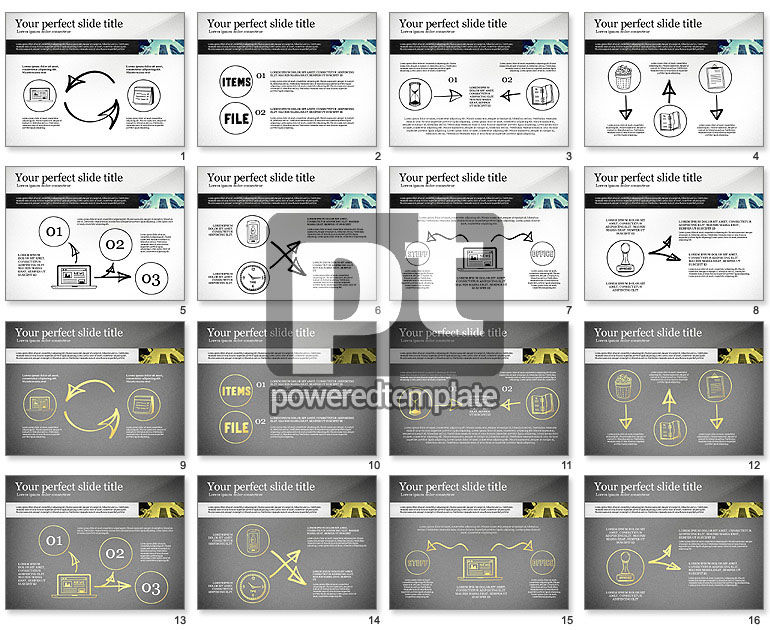 Monochrome Presentation Concept