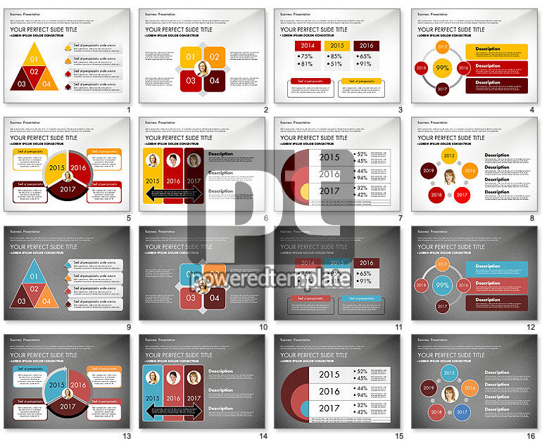 Jaren vergelijking presentatie rapport