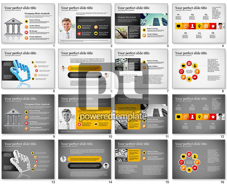 Modern Financial Presentation Template