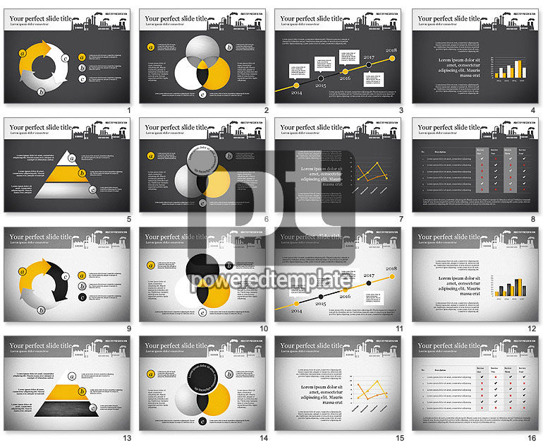 Template Presentasi Industri