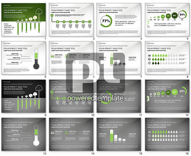 Verde presentazione concept