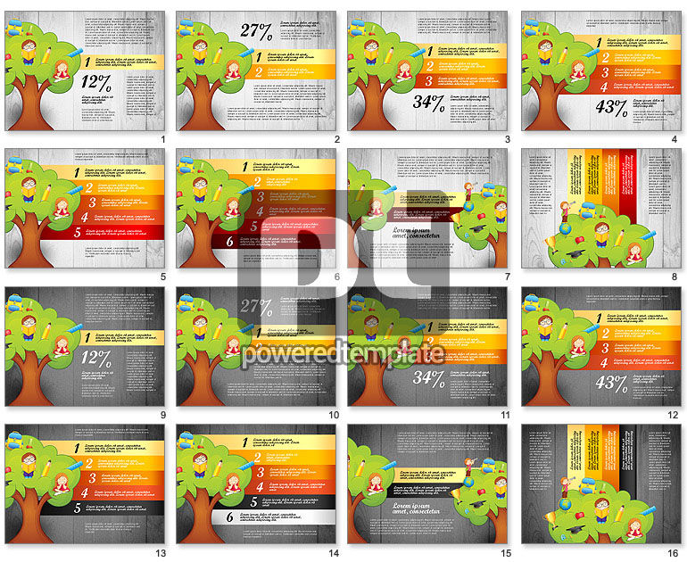 Opties met het onderwijs boom