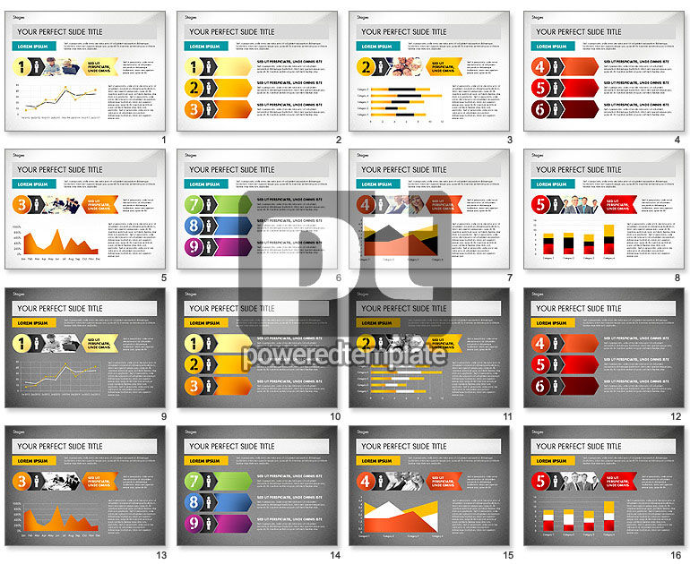 Stages presentatieconcept