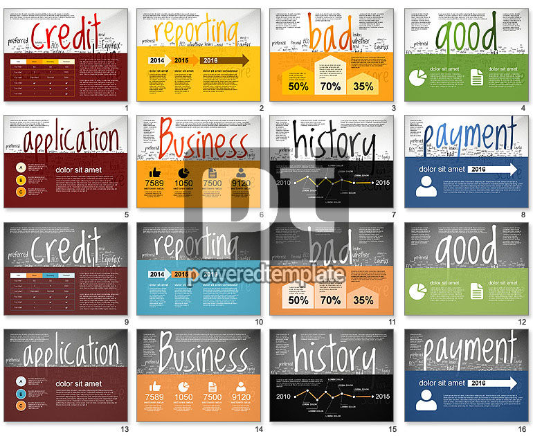 Credit Rating Presentation Template