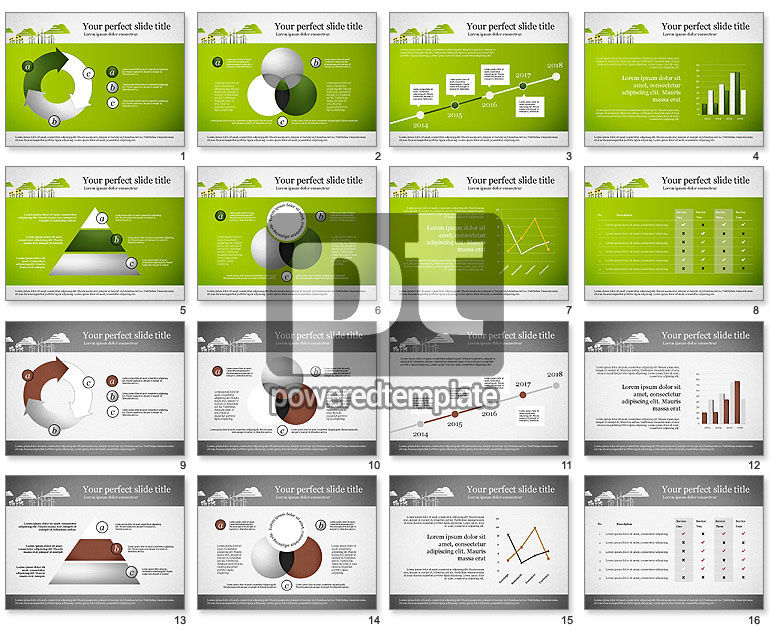 Ecologie presentatie met data driven grafieken