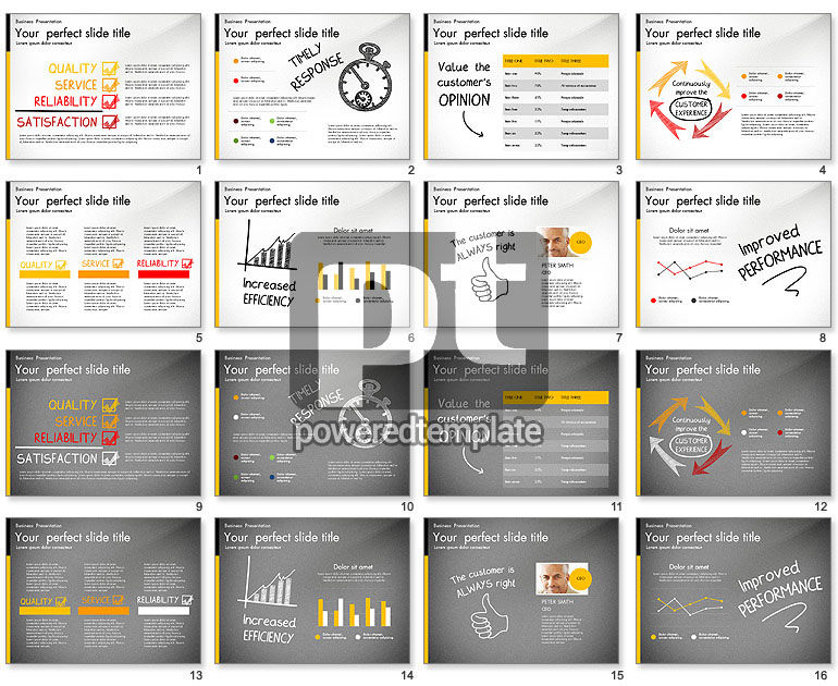 Quality Service Presentation Template