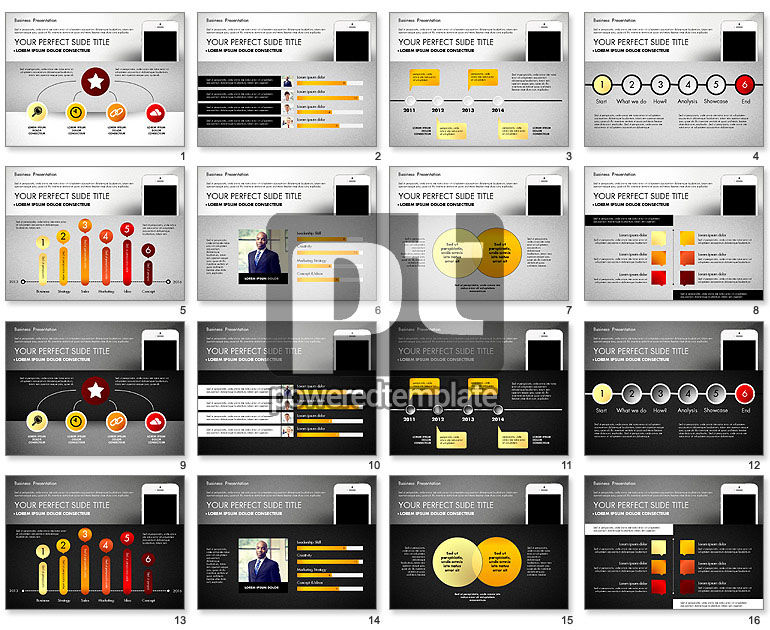 Business Report Presentation Concept