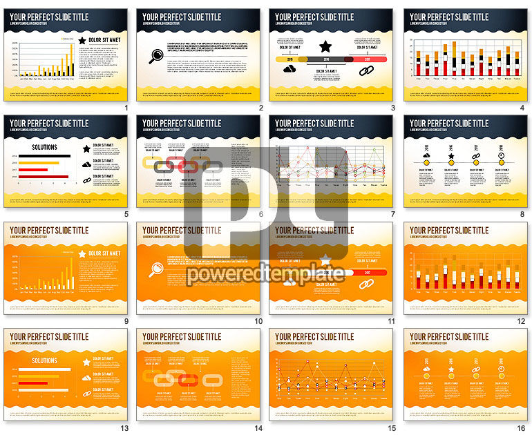 Vivid Data Driven Presentation Template