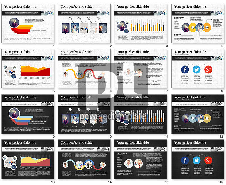 Template Presentasi Visual