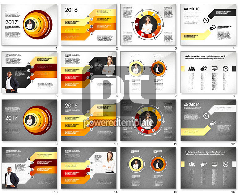 Stages with Photo and Shapes Toolbox