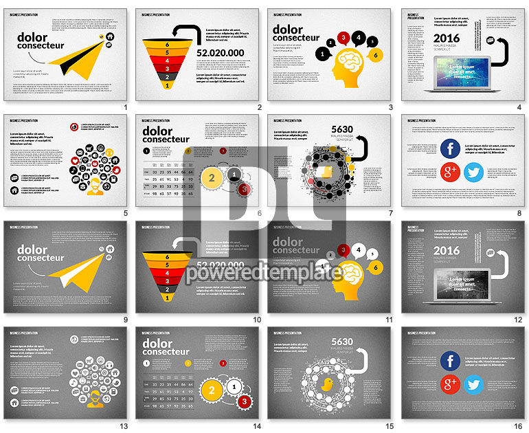 Creative Social Presentation Concept