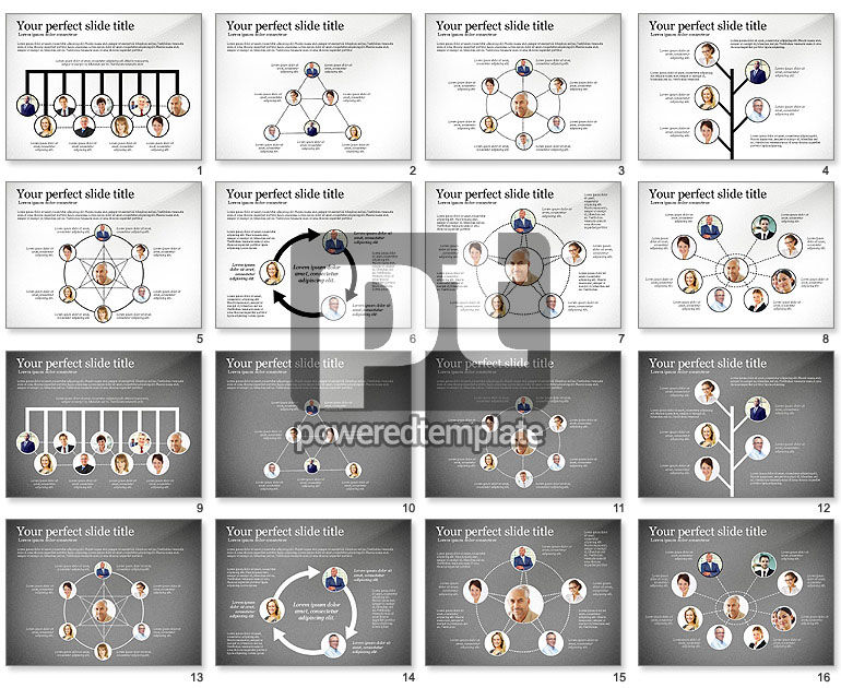 Bedrijf organisatie diagram