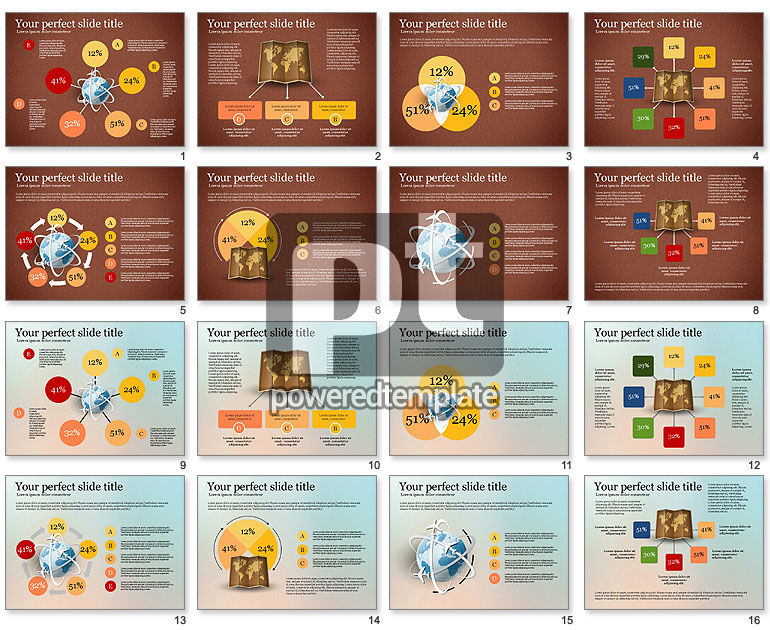 여행 infographics 템플릿