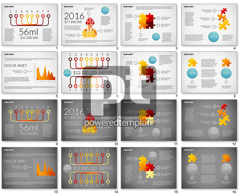 Pezzi del puzzle e le connessioni