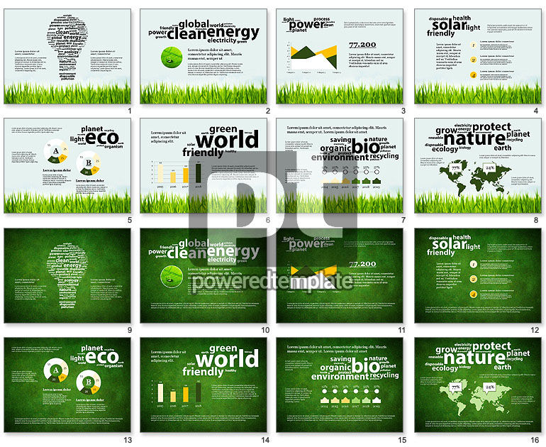 Template Presentasi Energi Bersih