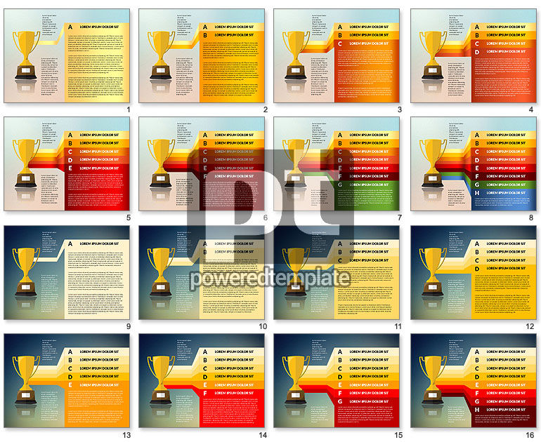 Cup-Optionen und Stufen Diagramm