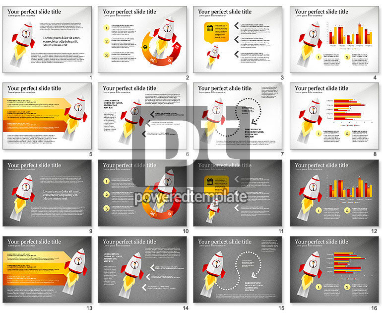 Launching a Business Presentation Template