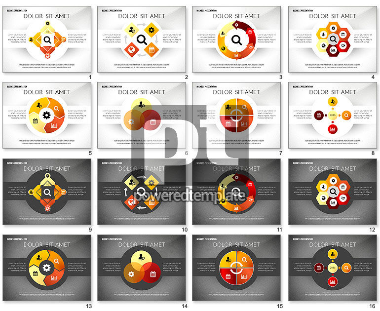 Process Shapes Icons