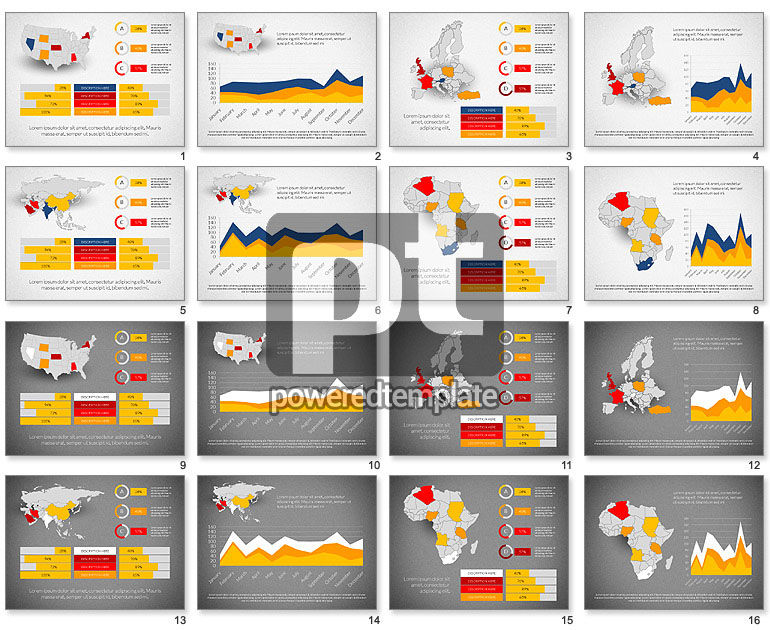 Interface de países