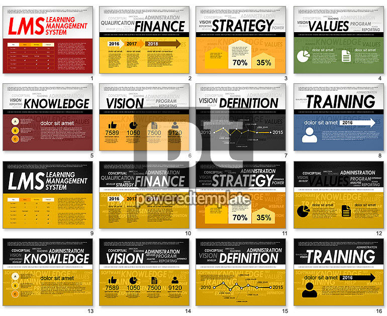 LMS Presentation Template