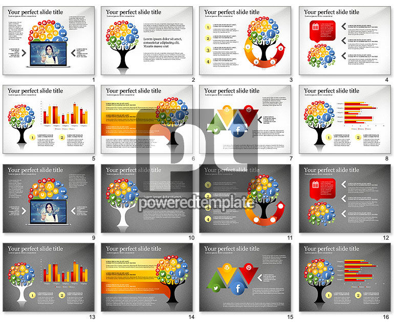 Social Tree Presentation Template