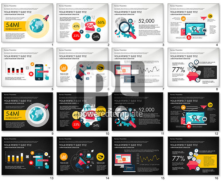 Illustratieve pitchdeck