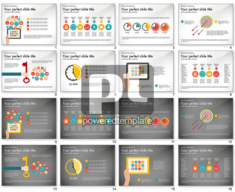 Applicazione mobile Schema di presentazione gestione