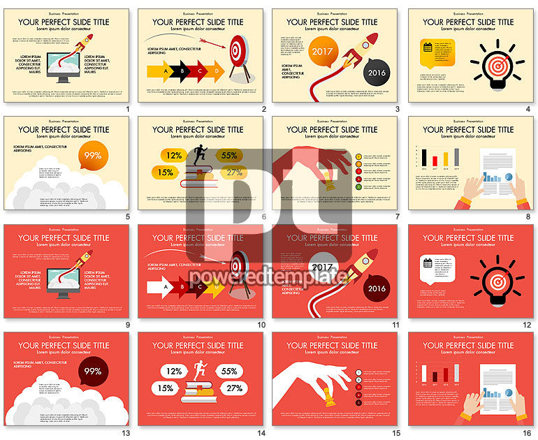 Plantilla de presentación de la gestión de proyectos de marketing