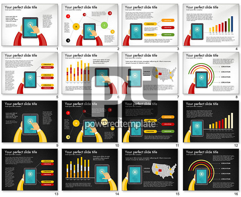 Presentation with Touchpad