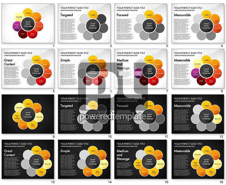 Etapas de la Campaña de Medios Sociales