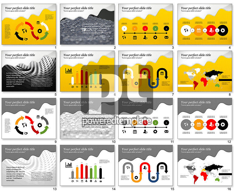 Plate-forme de diapositives créatives