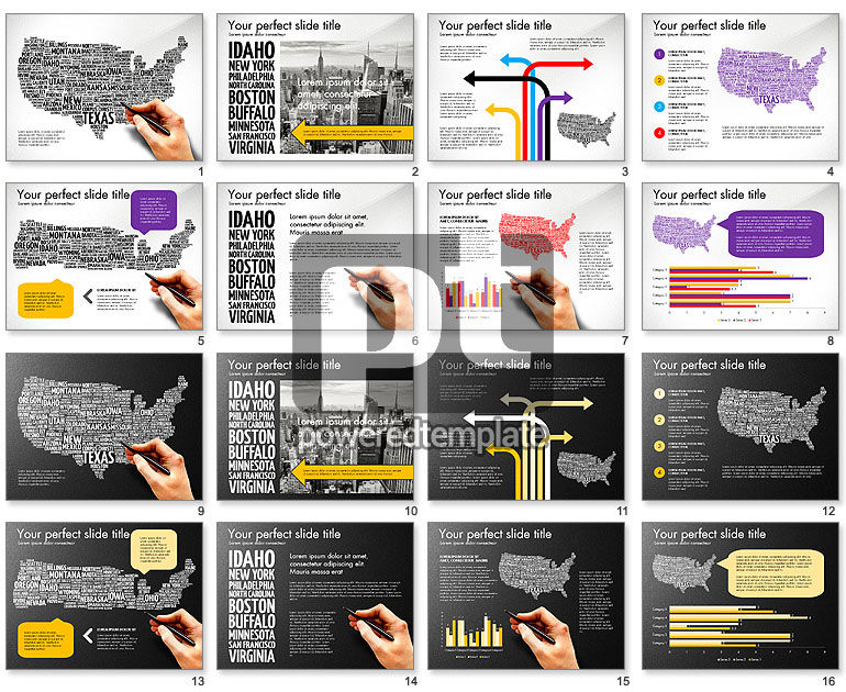 USA Presentation Template