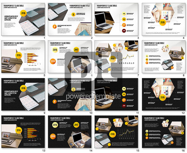 Project resultaten presentatieconcept