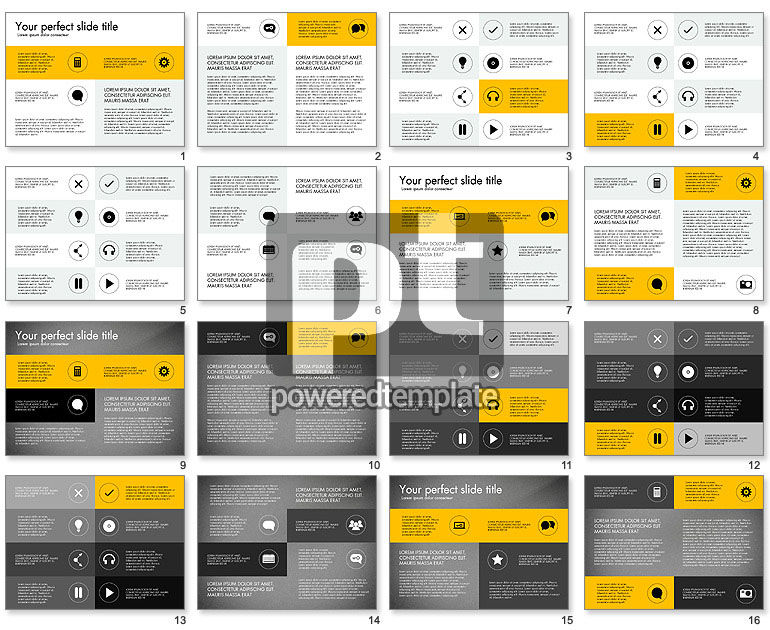 Grid Layout Presentación Concepto