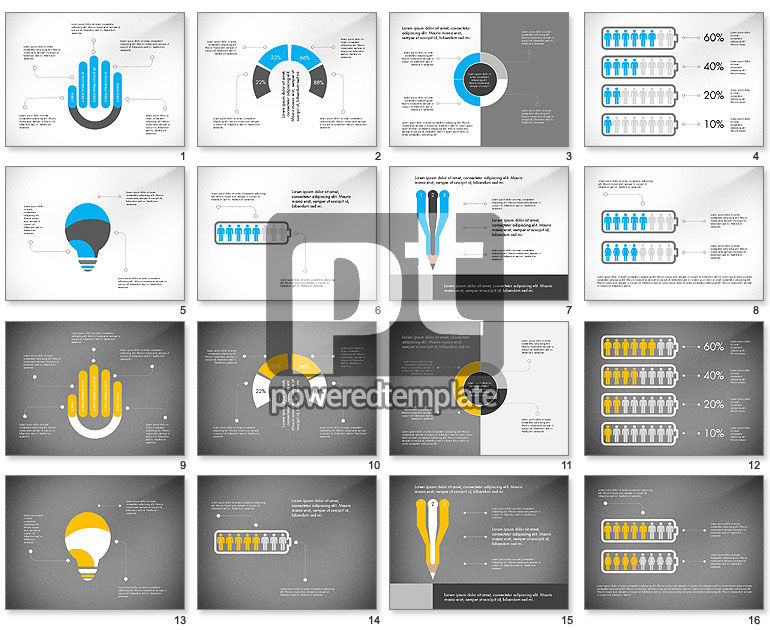 Infografische Formen