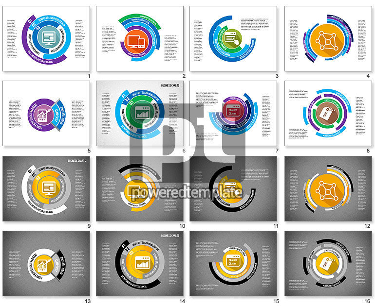 Tableau de barres radiales